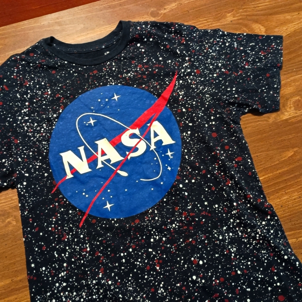 NASA T-SHIRT - BUZZ ALDRIN EDITION - Small // Space Science Stars Tee Shirt